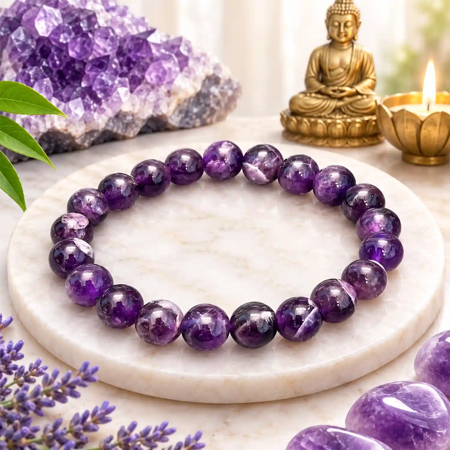 Amethyst Crystal Bracelet